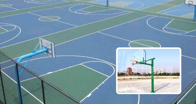 單臂固定式籃球架